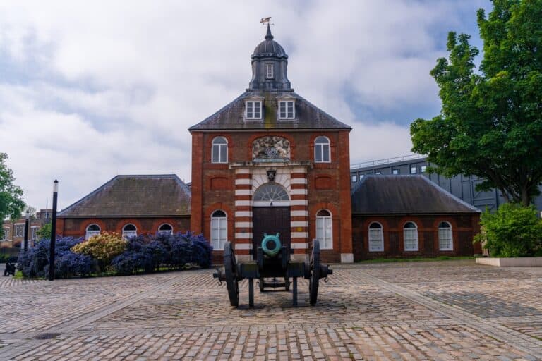 The Royal Brass Foundry in Arsenal Riverside in the concept of moving to Woolwich